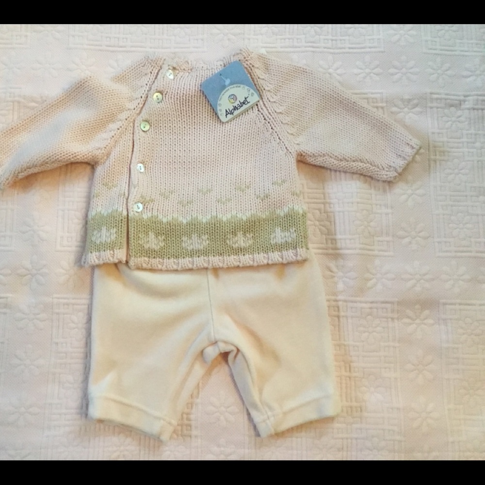 2pc Baby Sweater Set